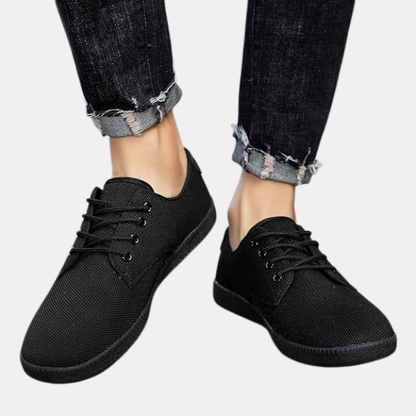 Urban Herresneakers – Letvægt og Åndbar Komfort Shoes Tech Butik Sort 6