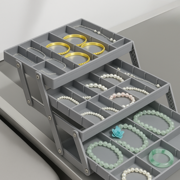 Udvidelig smart skuffeorganizer – Justerbar opbevaringsløsning til rodfrie skuffer Storage & Organization Tech Butik