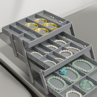 Udvidelig smart skuffeorganizer – Justerbar opbevaringsløsning til rodfrie skuffer Storage & Organization Tech Butik