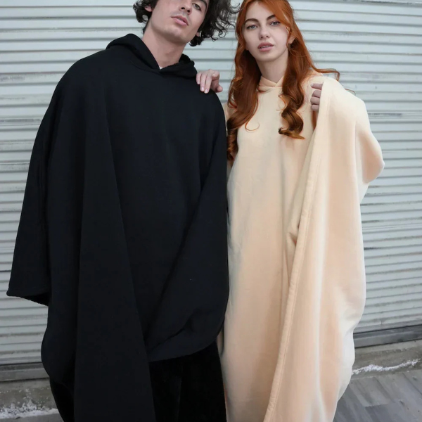 Ultimate Comfort-hættetrøjetæppe - Overdimensioneret og let design Hoodies Tech Butik