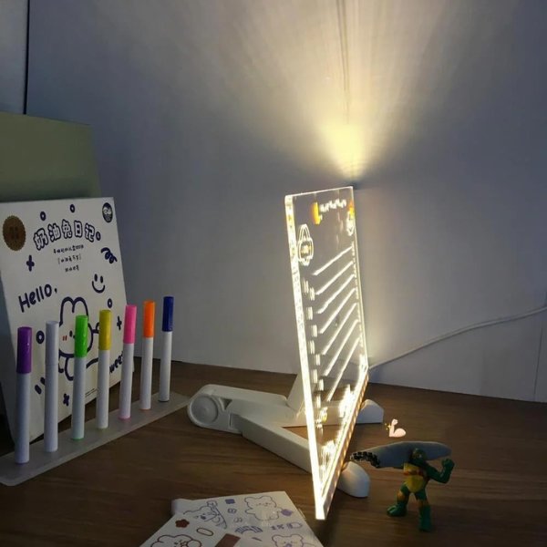 LED Tegnebræt til Børn – Lysende, Kreativ Sjov for Børn Toys Tech Butik