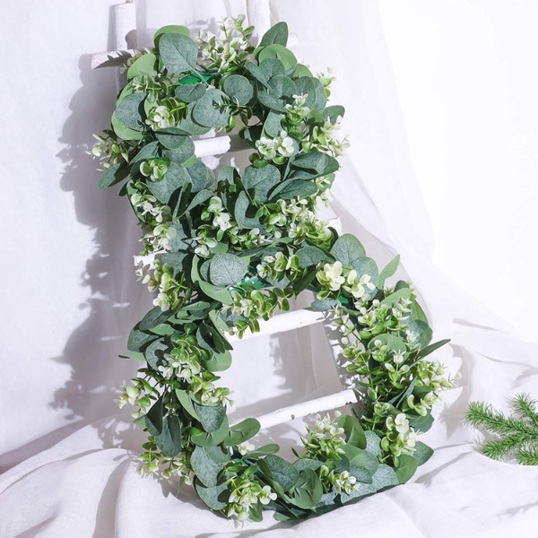 Elegant Eukalyptus Krans Dekoration – Et Friskt & Tidløst Touch til Dit Hjem Home & Decor Tech Butik