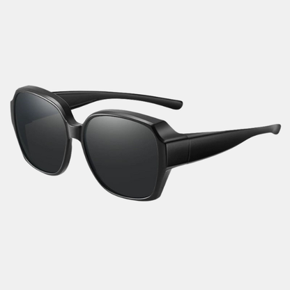 Ultra Shade Polaroid-Overbriller – Behagelig pasform med klar solsyn Sunglasses Tech Butik 3