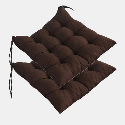 Ergonomisk Sædehynde til Hel Dags Støtte – Hyggelig Komfort til Enhver Stol Pillow Tech Butik Kaffe brun