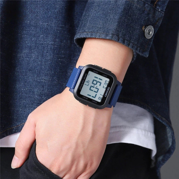 Digitalt Ur – Ergonomisk Rem for Komfort Hele Dagen Watches Tech Butik