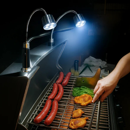 Magnetisk Grilllys – Kraftfuld Magnetisk LED til Grill & Udendørs Madlavning Kitchen Gadgets Tech Butik