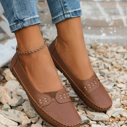 DameKlassiker Loafers - Ubetinget Elegance med Komfort Hele Dagen Shoes Tech Butik