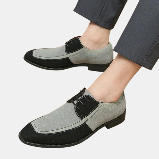 Klassiske Herre Ruskinds Sko – Komfortable Formelle Fodtøj med Stil Shoes Tech Butik Grå 6