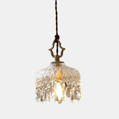 Mini Krystal Retro Lysekrone – Let Luksuslampe til Gange og Soveværelser Lamps & Lighting Tech Butik 15cm Kold hvid
