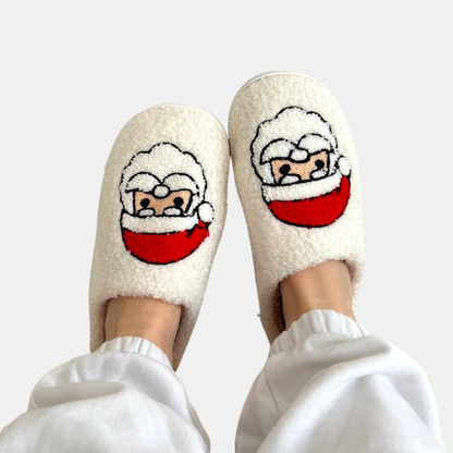 Glade Jule-Tøfler – Hyggelig Højtidshygge til Dine Fødder Slippers Tech Butik Julemanden 36/37