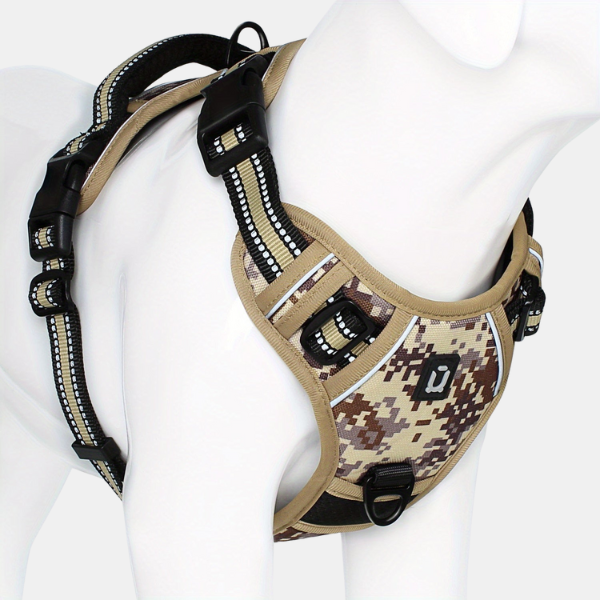 Hundesele – Komfortabel, Justerbar Støtte til Sikkert Udendørs Gåture Pets Tech Butik Mørkebrun S