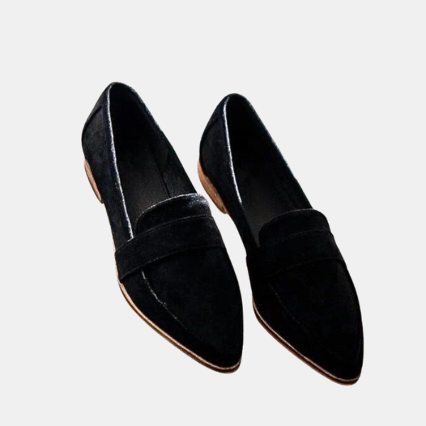 Elegante Dame Loafers – Let Stil og Komfort Loafer Tech Butik Sort 35
