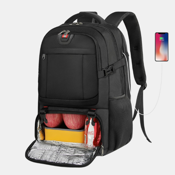 Ekstra Stor Rejserygsæk – USB-Port og Holdbart Design Bags Tech Butik