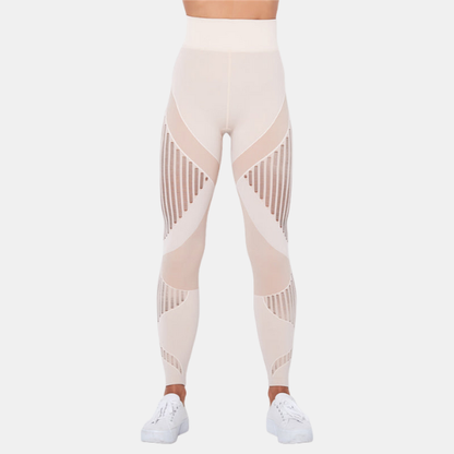 Formende Kompressionsleggings – Effektiv Anti-Cellulite Støtte Leggings Tech Butik Khaki XS