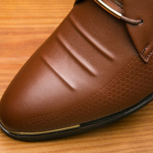 Herre Casual Lædersko – Tidløst Design med Overlegen Komfort Shoes Tech Butik