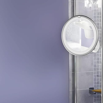 360° LED Spejl – Ultra-Klar 10x Forstørrelse med Fuld Rotation Mirror Tech Butik