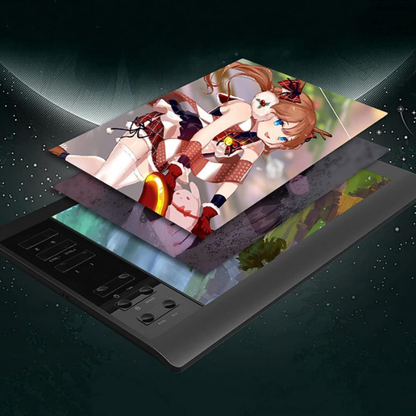 Digital tegnetablet – skitseblok med stylus Large Digital Drawing Art Tablet Sketch Pad With Pen Tech Butik