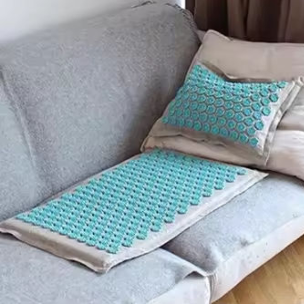 Akupressurmåtte med Blomsterdesign – Naturlig Afslapning & Smertelindring Health and well-being Tech Butik