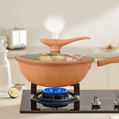 Mikrotryks Non-Stick Madlavnings Gryde – Lav hurtigere, sundere og mere velsmagende måltider Kitchen & Dining Tech Butik