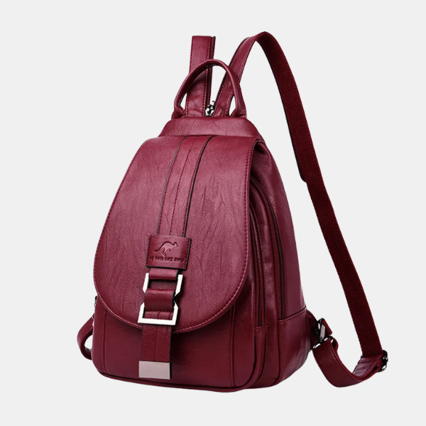 Elegant Rygsæk i Kunstlæder til Kvinder – Stilfuld & Funktionel Bags Tech Butik Bourgogne Rygsæk