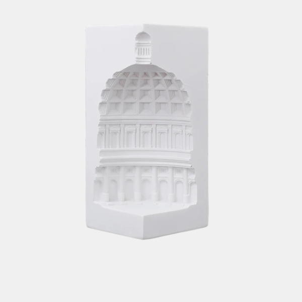 Moderne Keramisk Abstrakt Skulptur – Kunstnerisk Dekoration til Hjem & Kontor Home & Decor Tech Butik Style 6 Skulptur