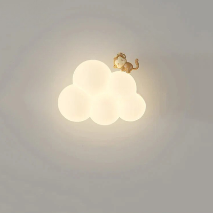 Bedårende Skyformet Væglampe – Charmerende Børneværelsesbelysning Lamps & Lighting Tech Butik