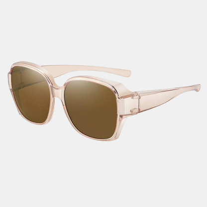 Ultra Shade Polaroid-Overbriller – Behagelig pasform med klar solsyn Sunglasses Tech Butik 5