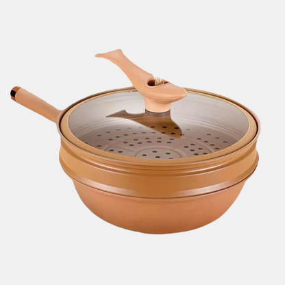 Mikrotryks Non-Stick Madlavnings Gryde – Lav hurtigere, sundere og mere velsmagende måltider Kitchen & Dining Tech Butik