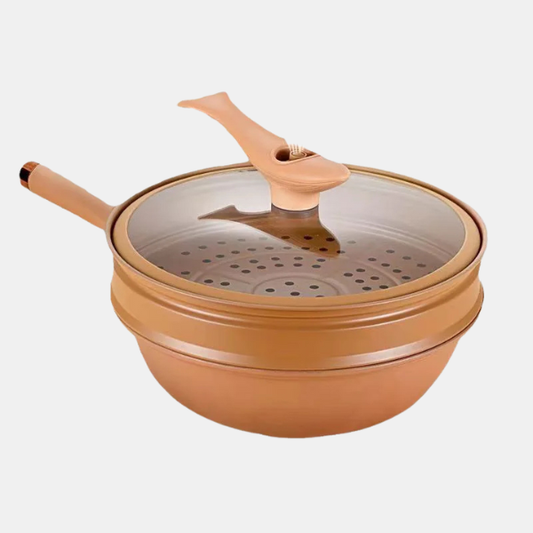 Mikrotryks Non-Stick Madlavnings Gryde – Lav hurtigere, sundere og mere velsmagende måltider Kitchen & Dining Tech Butik