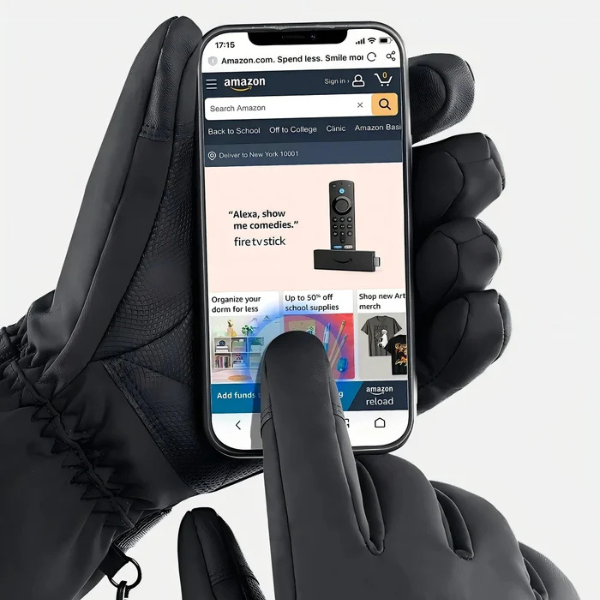 Vinterhandsker – 3-Niveaus Varme & Vandtæt Beskyttelse Hand Gloves Tech Butik