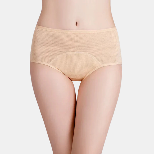 Dameundertøj – Lækagesikker Beskyttelse med Hverdags Elegance Underwear Tech Butik Beige XXS 3-Pack