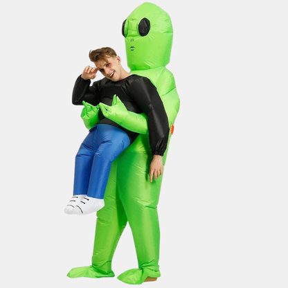 Oppusteligt Grabme Kostume – Holdbar, Vandafvisende Sjov til Voksne & Børn costume Tech Butik Alien Voksne