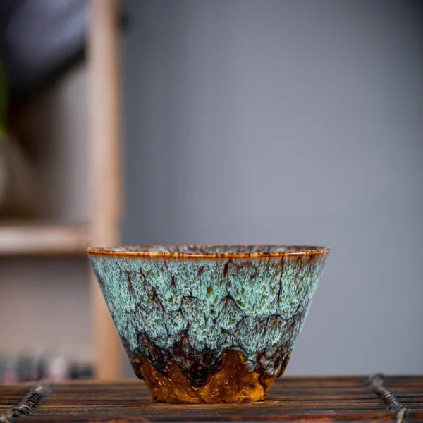 Klassisk Keramisk Tekop Sæt – Håndlavet Keramisk Elegance kitchen accessory Tech Butik B-01-145ml