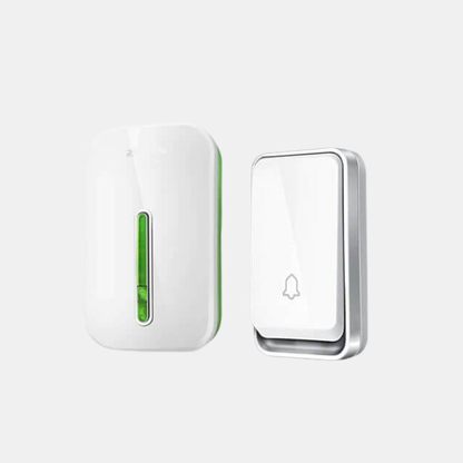 Smart Trådløs Dørklokke – Batterifri & Vandtæt for Ultimativ Bekvemmelighed Kids & Babies Tech Butik 1 knap + 1 modtager