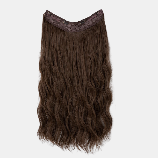 Øjeblikkelig Glam Hårforlængelser – Hurtig Volume & Længdeforvandling Hair extensions Tech Butik Mellem brun 40cm