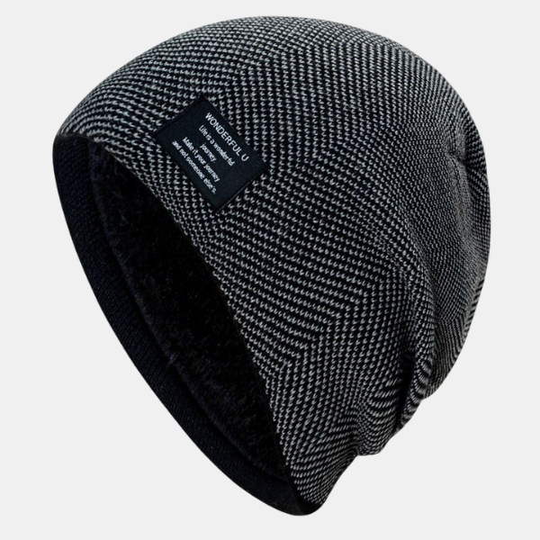 Uldne Hue – Varm, Strækbar Hovedbeklædning til Hverdagskomfort muts beanie Tech Butik Sort