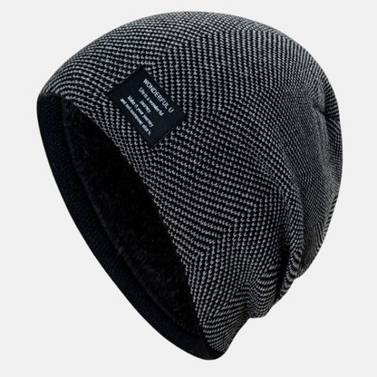 Uldne Hue – Varm, Strækbar Hovedbeklædning til Hverdagskomfort muts beanie Tech Butik Sort