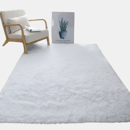 Elegant Blødt Uldtæppe – Hyggelig Luksus til Soveværelse og Stue Rugs Tech Butik A