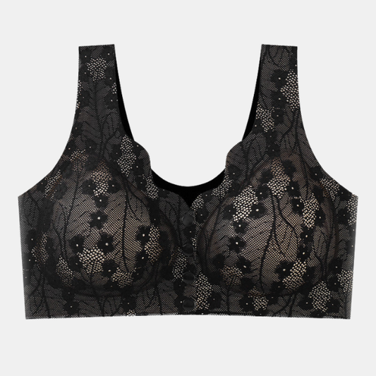 Front-Knappet BH – Komfort Hele Dagen med Sikker Støtte Convenient button bra Tech Butik Sort M