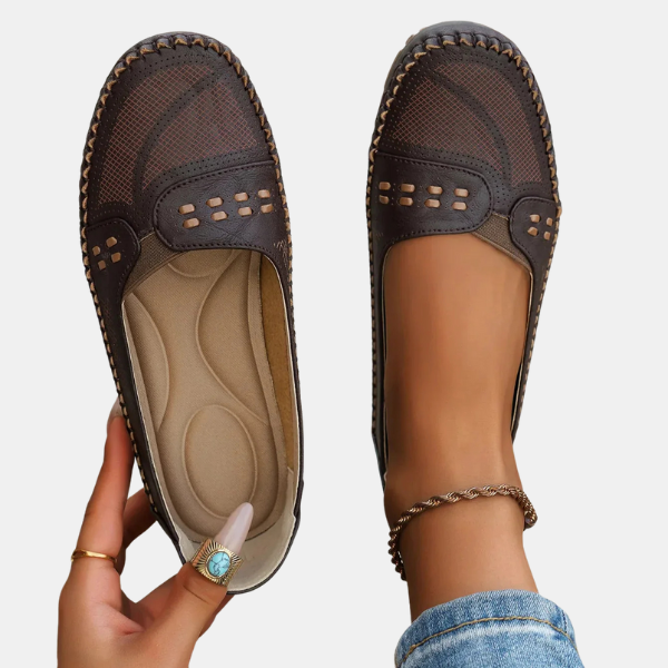 DameKlassiker Loafers - Ubetinget Elegance med Komfort Hele Dagen Shoes Tech Butik Espresso 35