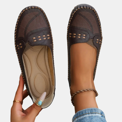 DameKlassiker Loafers - Ubetinget Elegance med Komfort Hele Dagen Shoes Tech Butik Espresso 35