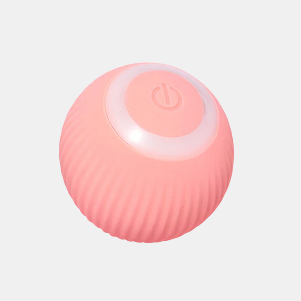 Interaktiv Kæledyrs Bold – Underholdende Leg for Aktive Kæledyr Pets & Supplies Tech Butik Lyserød