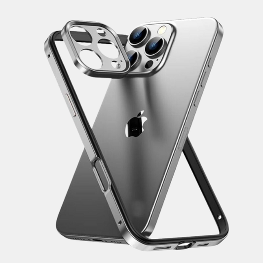 Beskyttende iPhone-Cover – Krystalklarhed med Stærk Beskyttelse Gadgets Tech Butik Sølv iPhone 13