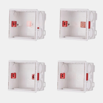 Smart Bevægelsessensor Natlys – Blød Væg­belysning til Trapper Lamps & Lighting Tech Butik 4PCs 86BOX
