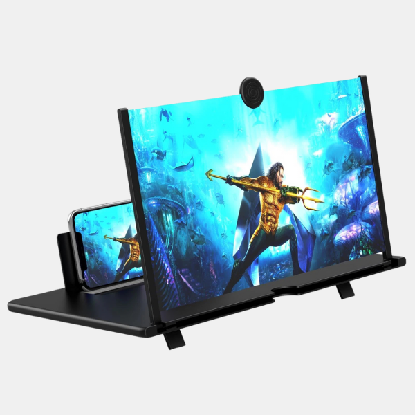 Bærbar Telefon Skærmforstørrer – HD Displayforstærker Med Stativ Gadgets Tech Butik
