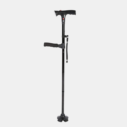 Multifunktionel foldbar LED-gangstok – Pålidelig mobilitetsstøtte med smarte funktioner Cane Tech Butik