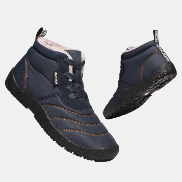 Termiske Fleece Barfodssko – Varm, Fleksibel og Komfort hele året Shoes Tech Butik Blå 36