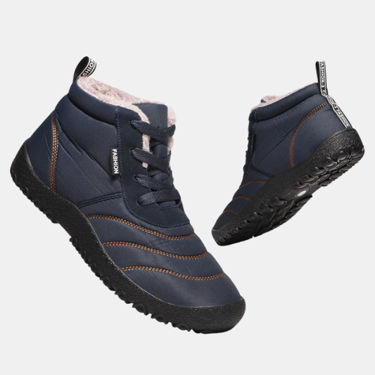 Termiske Fleece Barfodssko – Varm, Fleksibel og Komfort hele året Shoes Tech Butik Blå 36