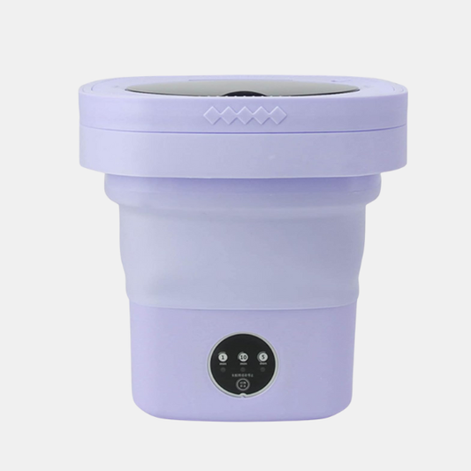 Mini Foldbar Bærbar Vaskemaskine – Ultimativ Vasketøjsbekvemmelighed på Farten Electronics & Gadgets Tech Butik Blå / Lilla 10L