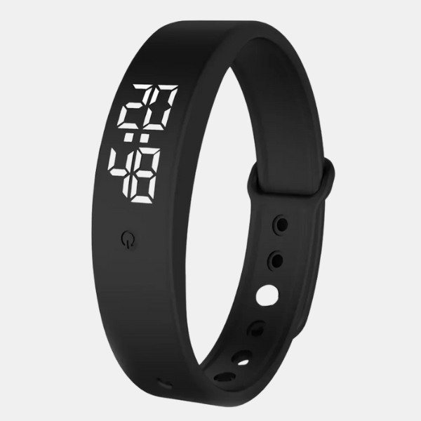 Multifunktionelt Smartwatch – Vandtæt, Vibrationsalarm & Fitness Tracker Smart Watches Tech Butik Sort